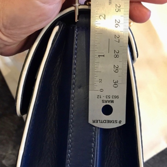 NWT Rare Luxury Authentic Tory Burch Duet Chain Woven Convertible Shoulder Bag - Picture 16 of 17